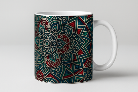 unique design on mug