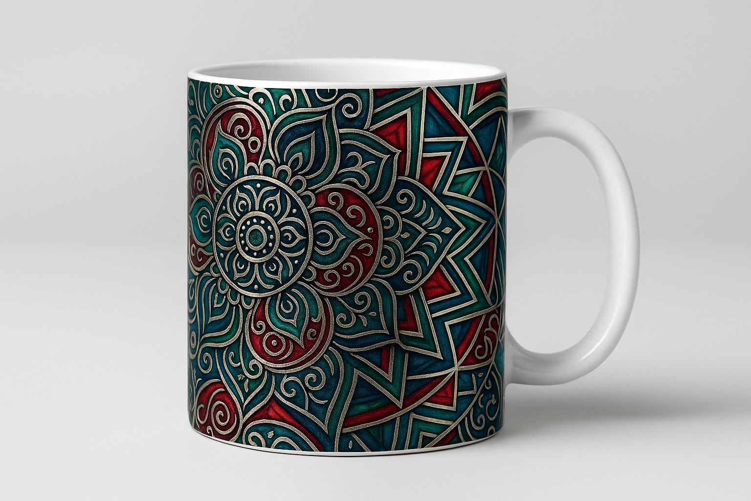 unique design on mug